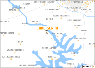 map of Long Island