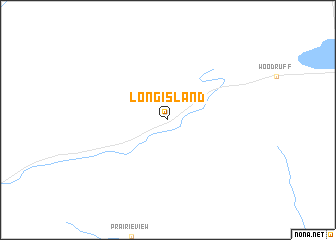 map of Long Island