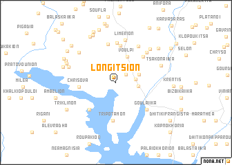 map of Longítsion