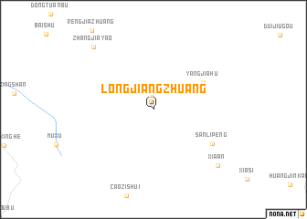 map of Longjiangzhuang