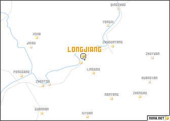 map of Longjiang