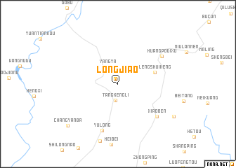 map of Longjiao