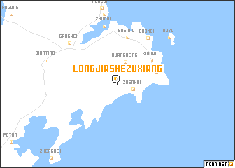 map of Longjiashezuxiang