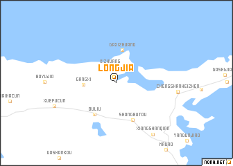 map of Longjia