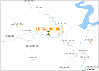 map of Longjingguan