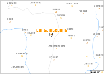 map of Longjingkuang
