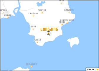 map of Longjing