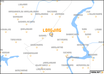 map of Longjing