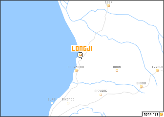 map of Longji