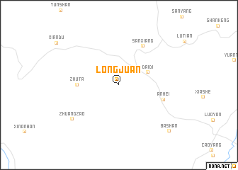 map of Longjuan