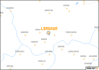 map of Longkun