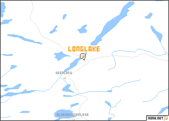 map of Long Lake