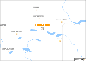 map of Long Lake