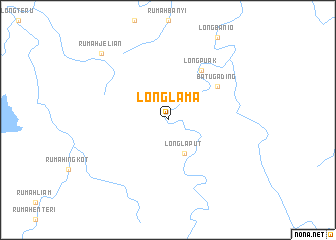 map of Long Lama