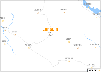 map of Longlin