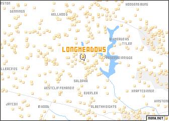 map of Long Meadows