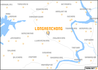 map of Longmenchong