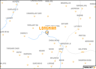 map of Longmian