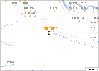 map of Long Mộc