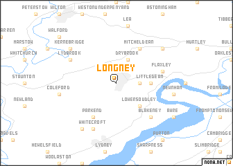 map of Longney