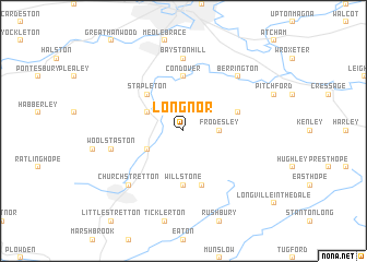 map of Longnor