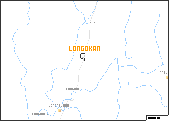 map of Long Okan