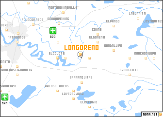 map of Longoreño