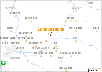 map of Longostagno