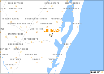 map of Longoza