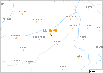 map of Longpan
