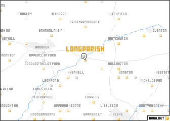 map of Longparish