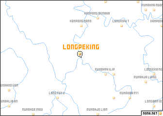 map of Long Peking