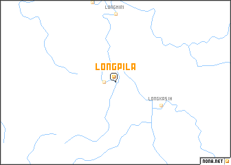 map of Long Pila