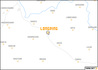 map of Longping