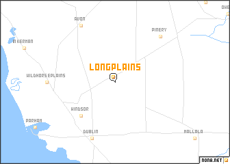 map of Long Plains