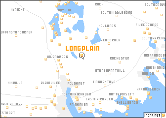 map of Long Plain