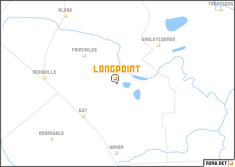 map of Long Point