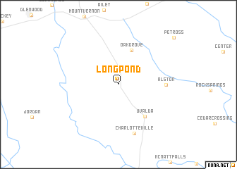 map of Long Pond