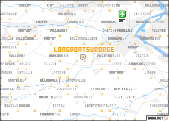 map of Longpont-sur-Orge
