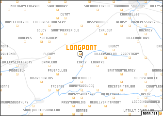 map of Longpont
