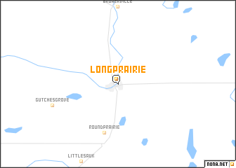 map of Long Prairie