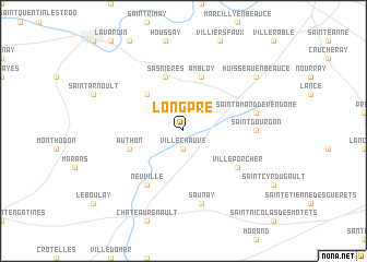 map of Longpré