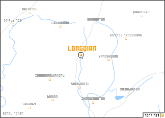 map of Longqian