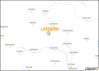 map of Longqiao