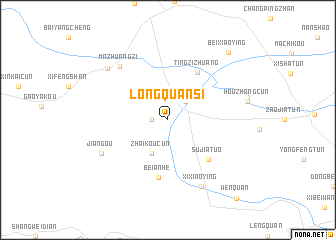 map of Longquansi