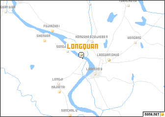 map of Longquan