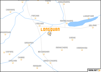 map of Longquan