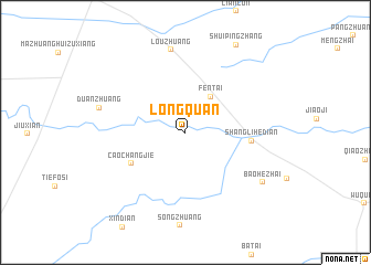 map of Longquan