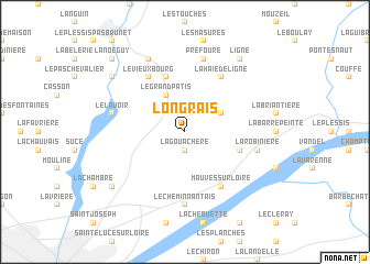 map of Longrais