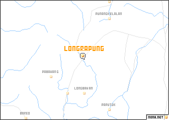 map of Long Rapung